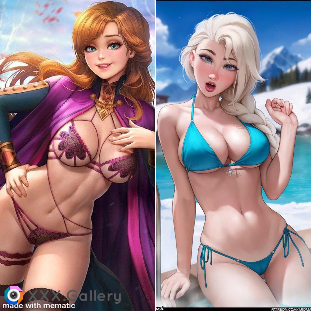 Who would you rather fuck Ana or Elsa?