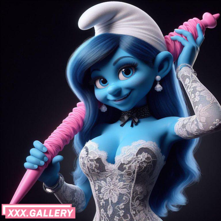 Smurfette, What's she going to do with that? AI