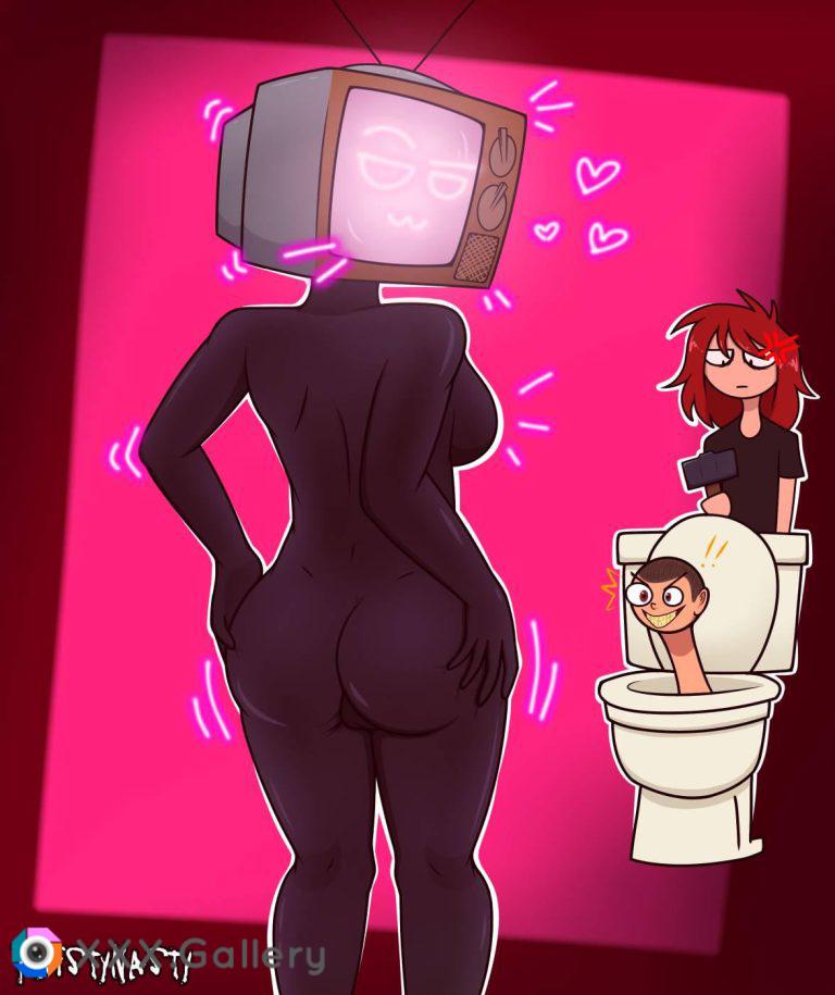 TV Woman's nice ass and tits (TwistyNasty) [Skibidi Toilet]