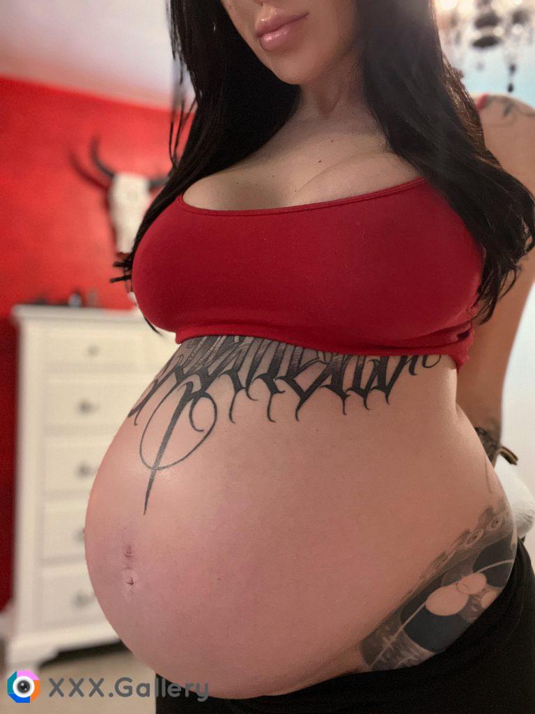 Would you hold my 9 month belly while I ride you?