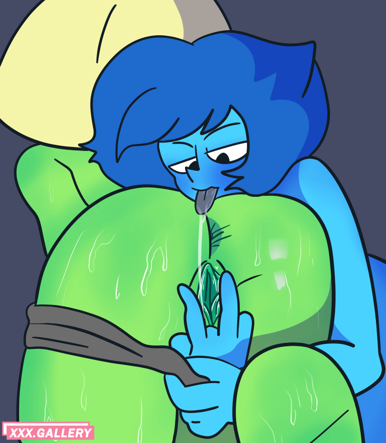 Lapis spreading peridot's pussy [Steven universe] (drawinecchi)