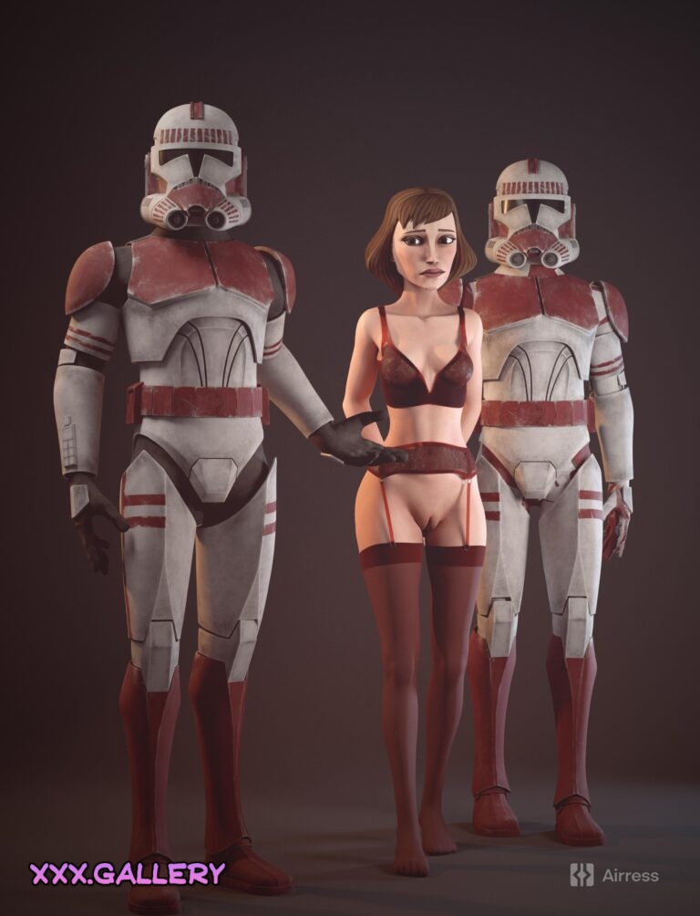 Padme captured by the Coruscant Guard (Airress)