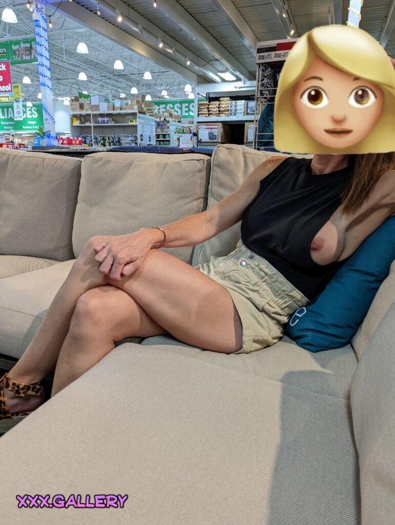 Little nip slip while out shopping [IMG]