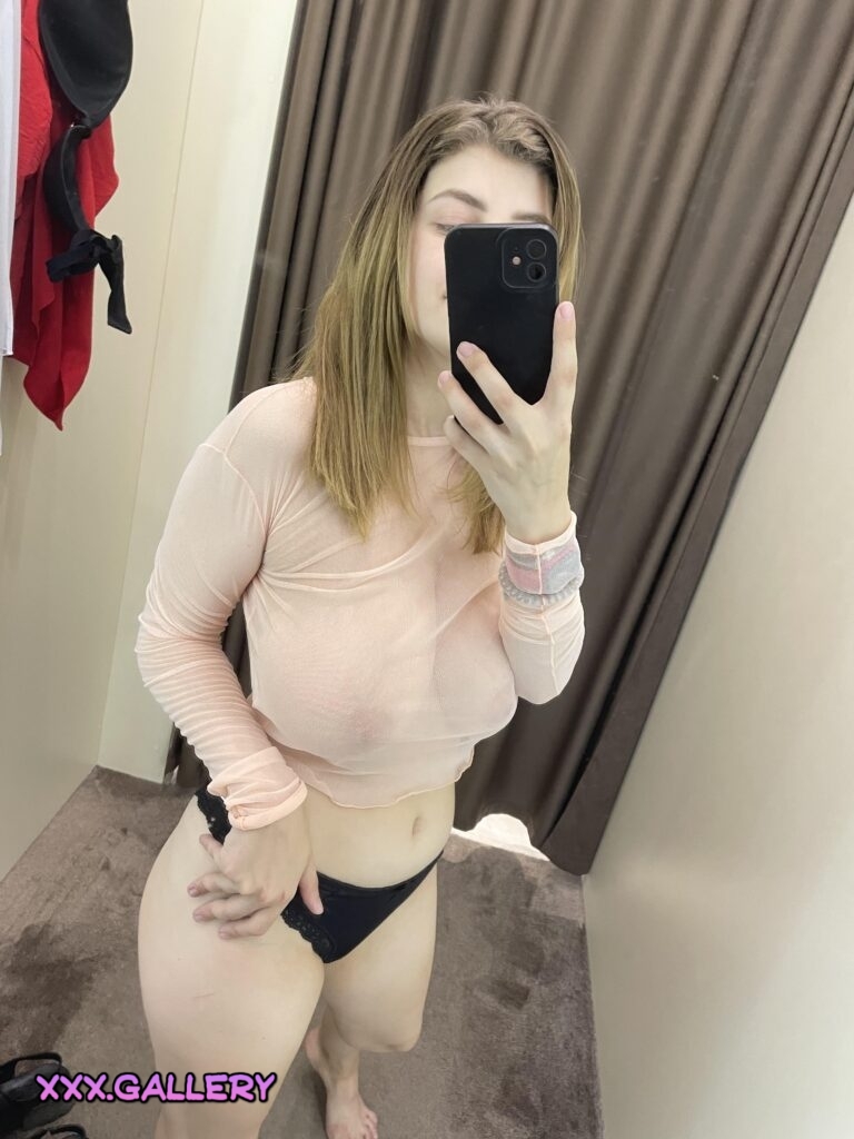 Be honest will you fuck me right in the changing room