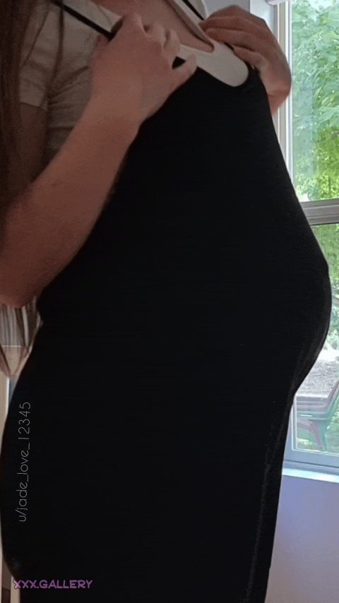 I cant believe how big my belly has gotten