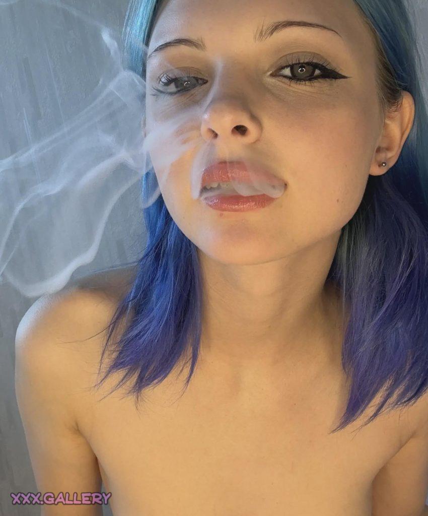 Is it just me or does blue hair and smoke always draw you in